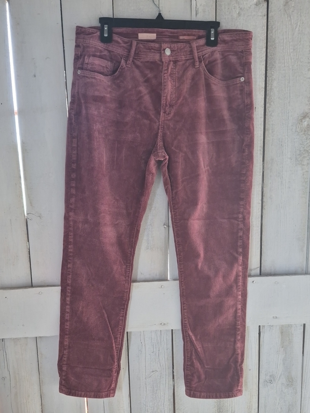 Pilcro Corduroy Jeans in Dusty Mauve